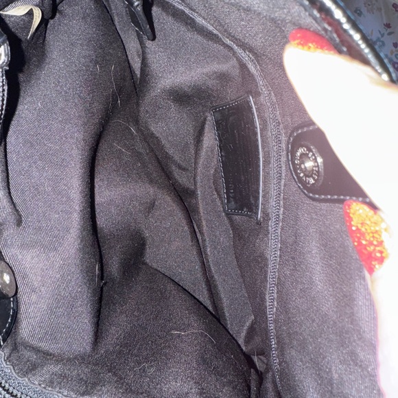 Coach Black and Cream Signature Tote - Picture 5 of 6